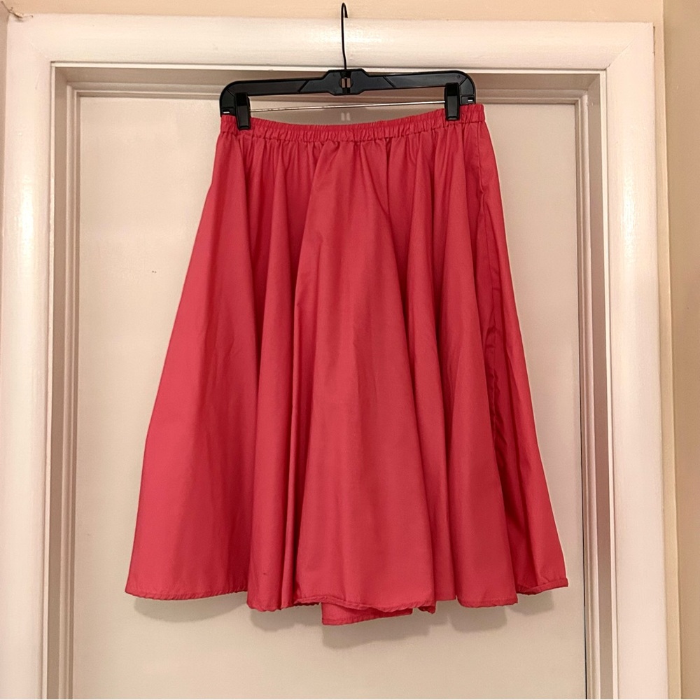 Pink A-Line Skirt
